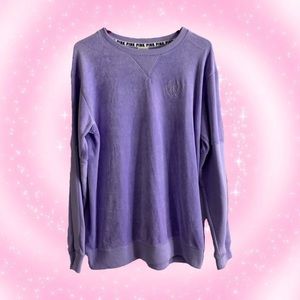 SOLD | ⭐️ Lavender Velour VS PINK Sweater ⭐️